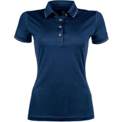 HKM Poloshirt Rosegold Glamour Blu scuro/oro rosa
