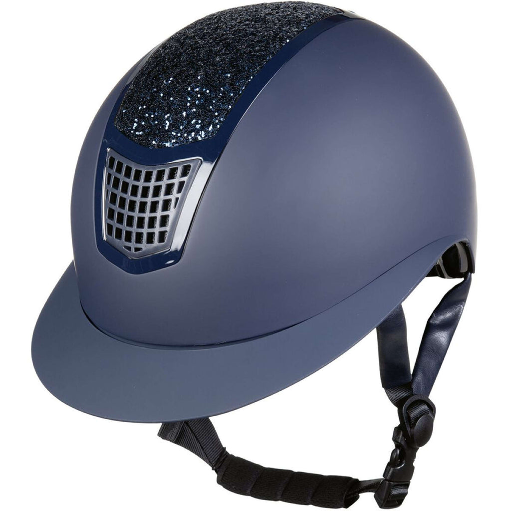 HKM Casco da equitazione Blu scuro
