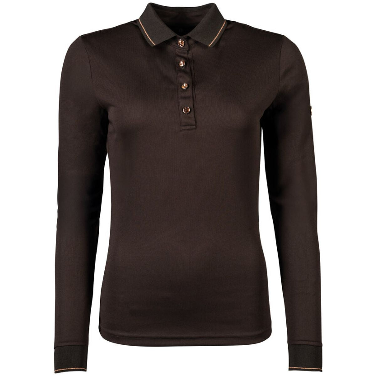 HKM Poloshirt Rosegold Glamour Marrone/Oro rosa