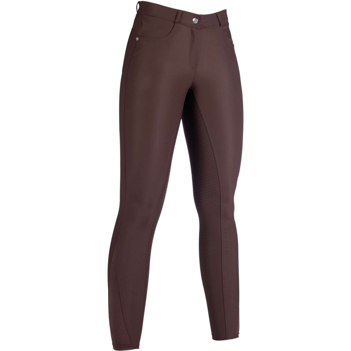 HKM Calzoni Luna Full Grip Marrone scuro