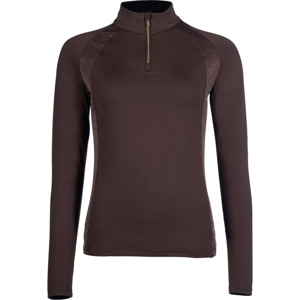 HKM Maglia Funzionale Basil Marrone scuro