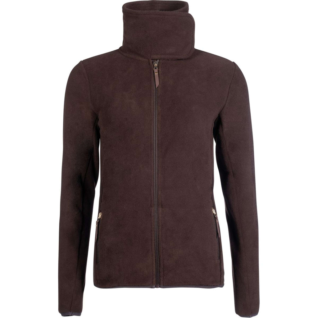 HKM Gilet in Pile Basil Marrone scuro