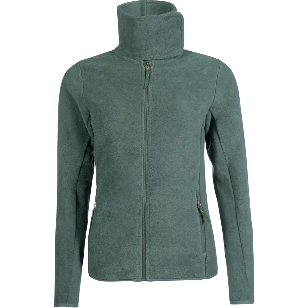 HKM Gilet in Pile Basil Verde scuro