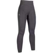 HKM Leggings da Equitazione Alice Full Grip Verde scuro