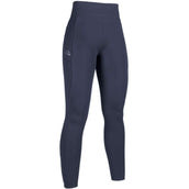 HKM Leggings da Equitazione Alice Full Grip Blu scuro
