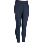HKM Leggings da Equitazione Alice Kids Full Grip Blu scuro