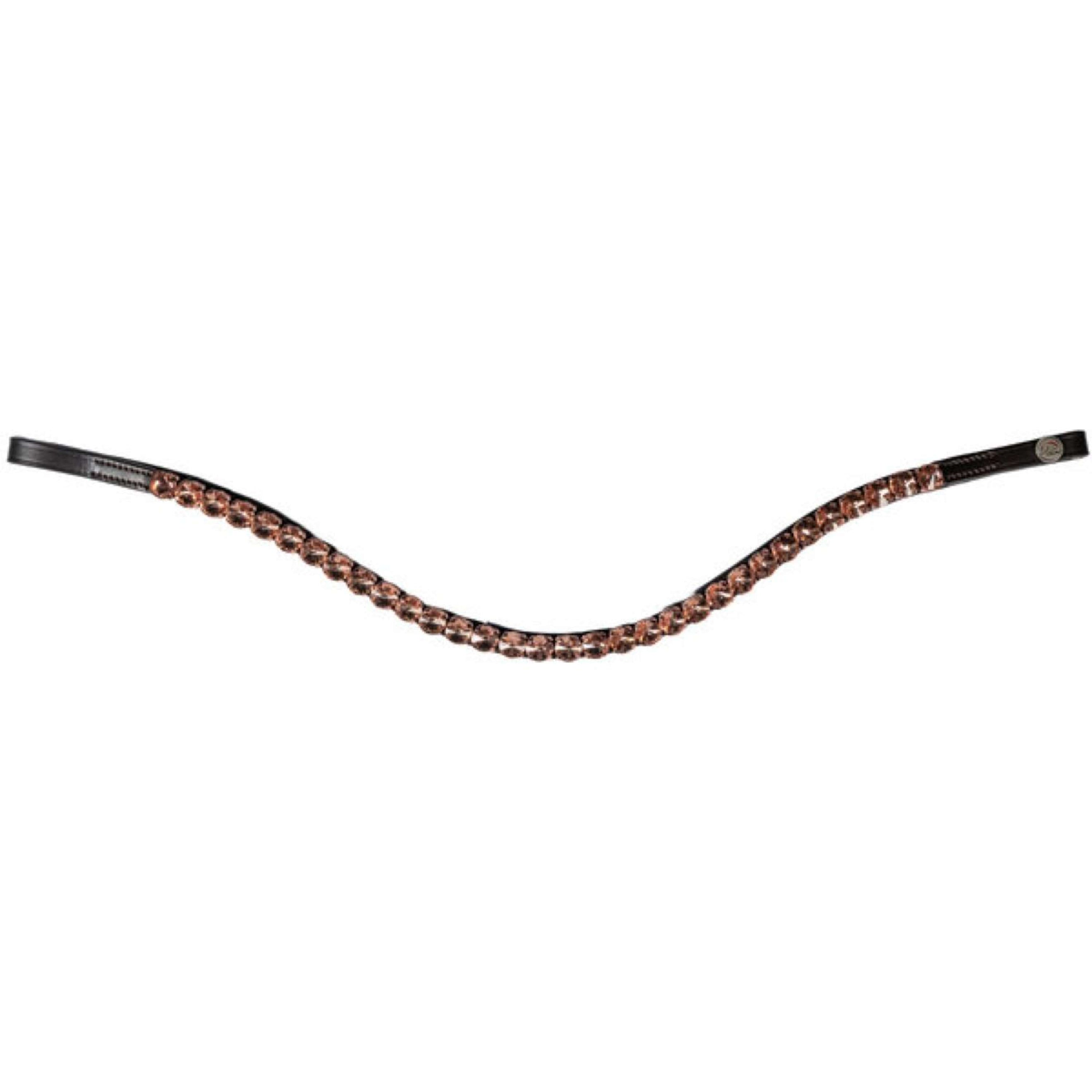 HKM Frontalino Rosegold Glamour Marrone/Oro rosa HKM Frontalino Rosegold Glamour Marrone/Oro rosa