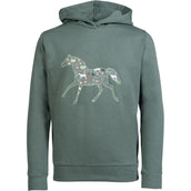 HKM Felpa con cappuccio Judy Verde scuro