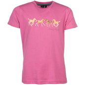 HKM T-Shirt Pony Club Rosa