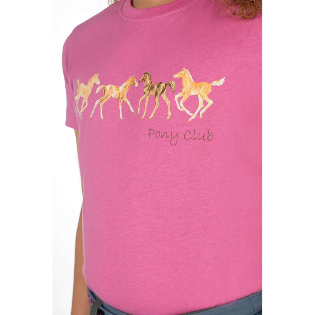 HKM Maglietta Pony Club Rosa