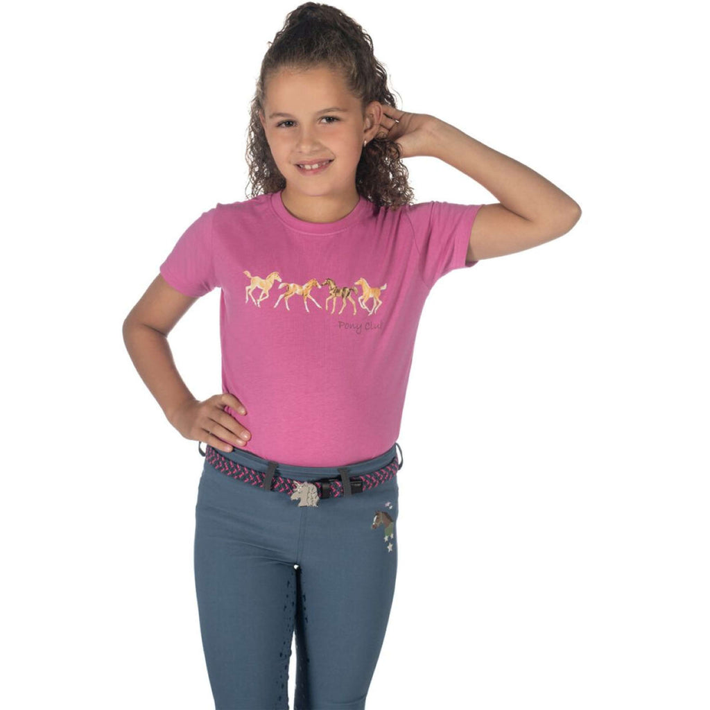 HKM Maglietta Pony Club Rosa