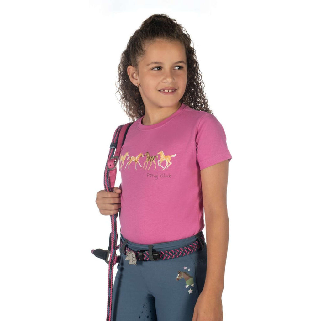 HKM Maglietta Pony Club Rosa