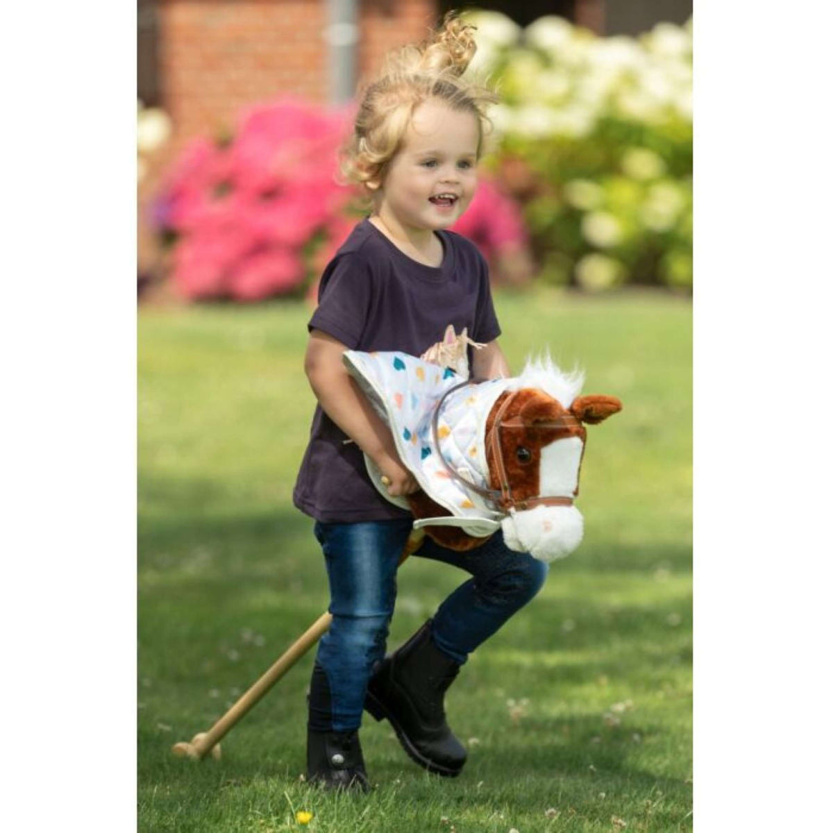 HKM Cavallo a dondolo Bella Marrone