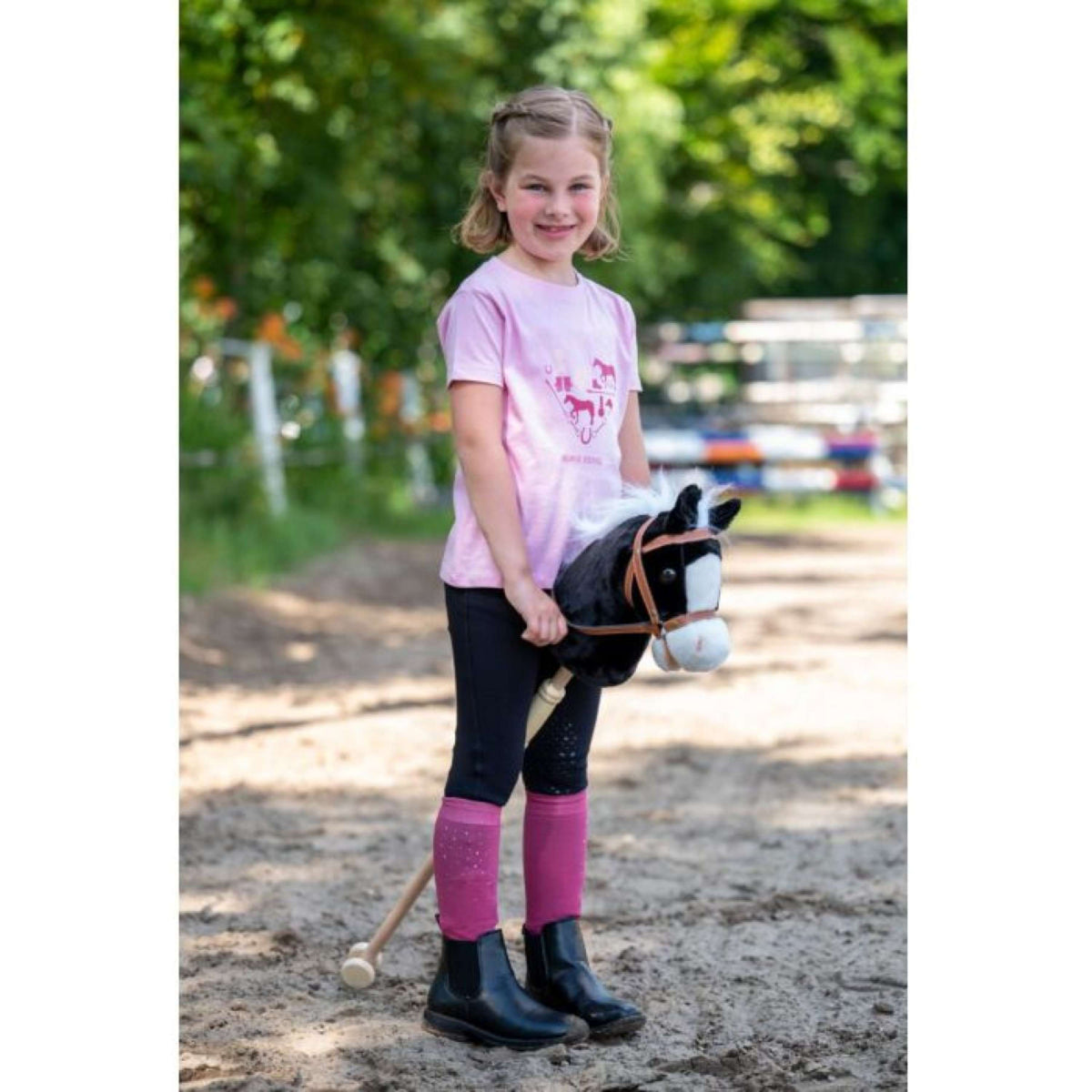 HKM Cavallo a dondolo Bella Nero