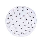 HKM Rete per Capelli Rosegolden Sparkle Bianco