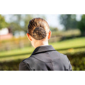 HKM Rete per Capelli Rosegolden Sparkle Nero