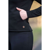 HKM Felpa con cappuccio e zip Yvonne Nero