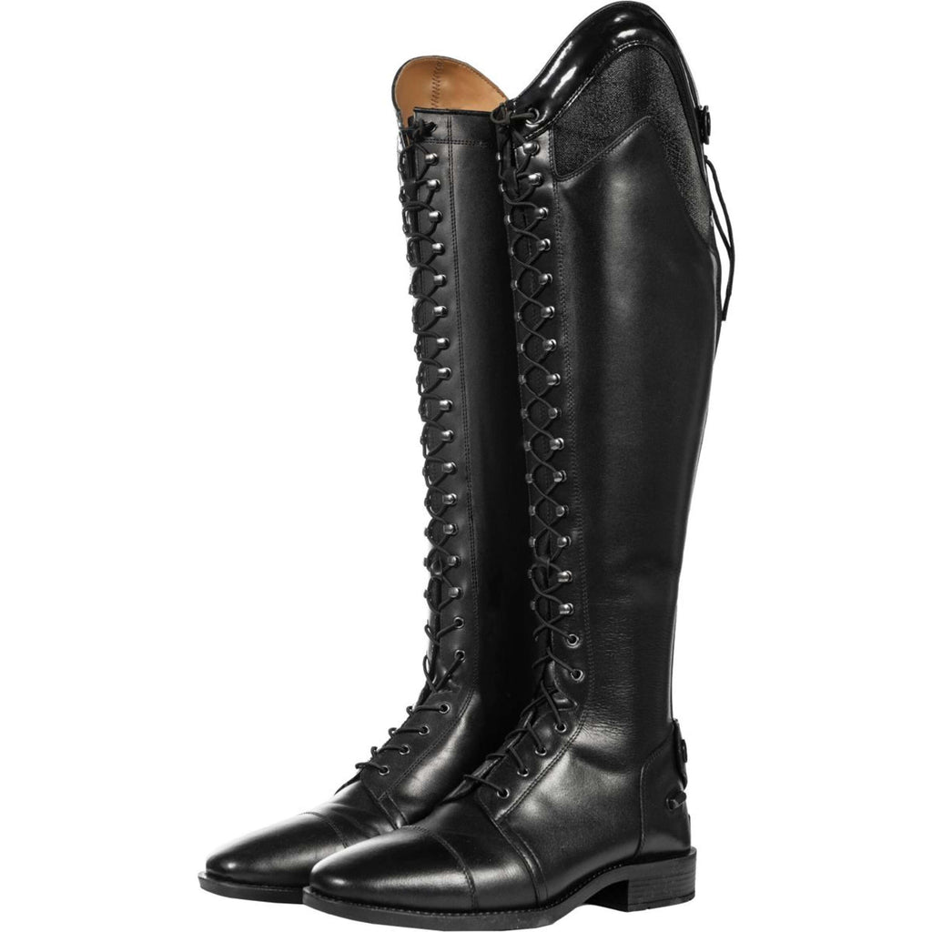 HKM Stivali da Equitazione Beatrice Nero