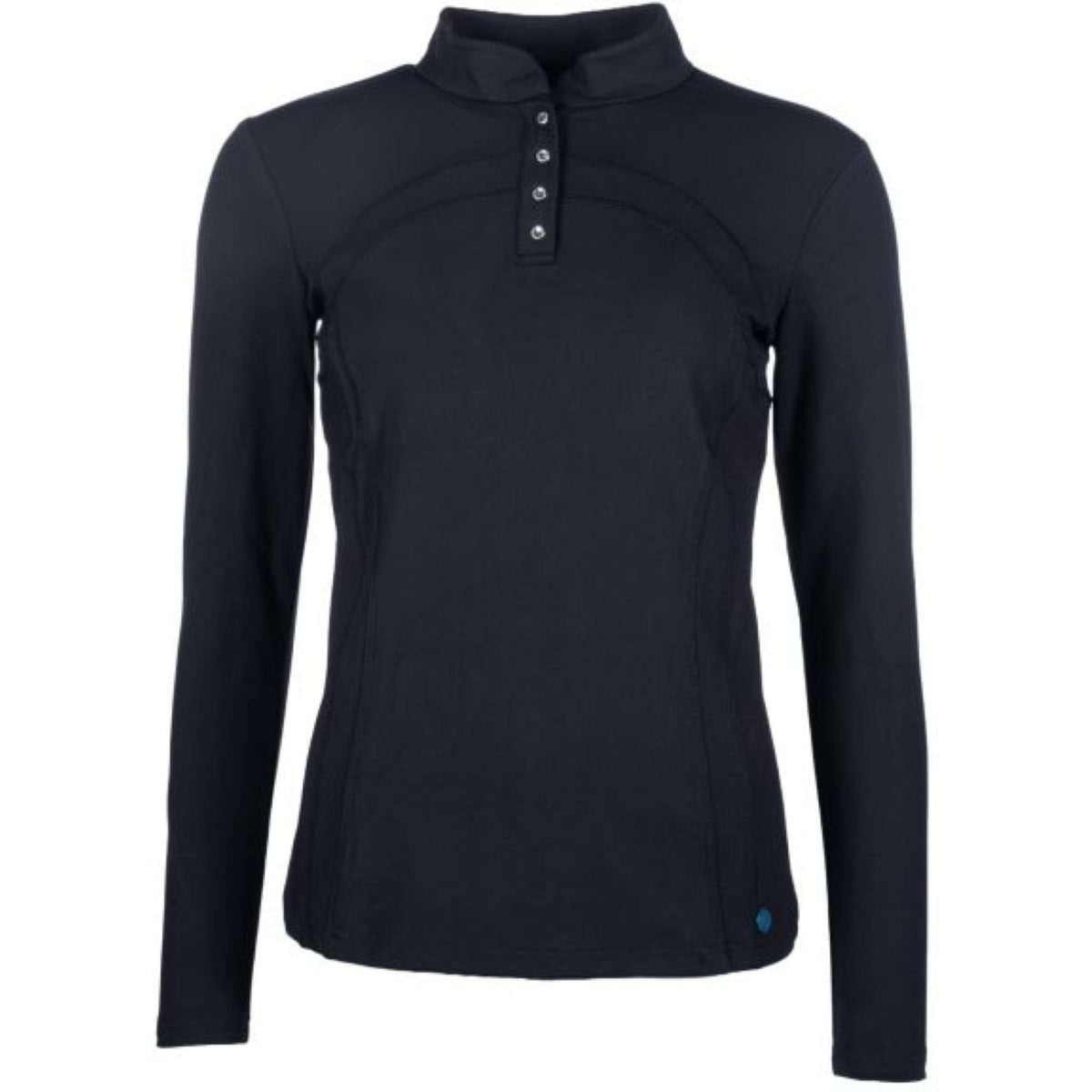 HKM Shirt Port Royal Maniche Lunghe Nero