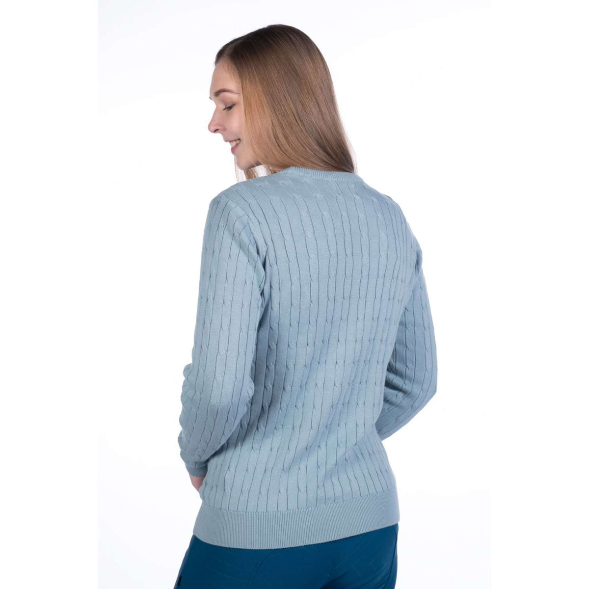 HKM Maglione Blu ghiaccio