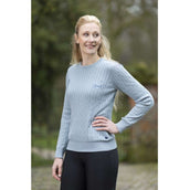 HKM Maglione Blu ghiaccio
