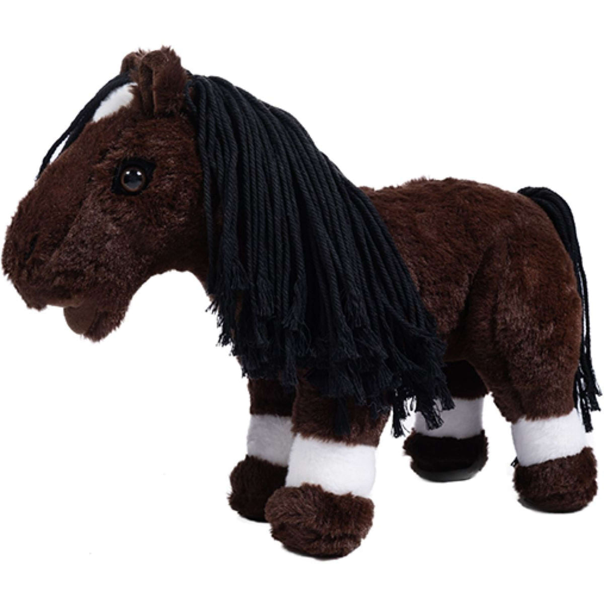 HKM Pony Peluche Marrone scuro