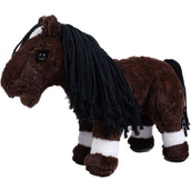 HKM Pony Peluche Marrone scuro