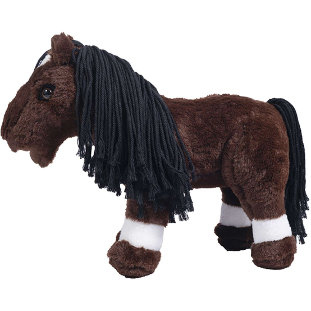 HKM Pony Peluche Marrone scuro