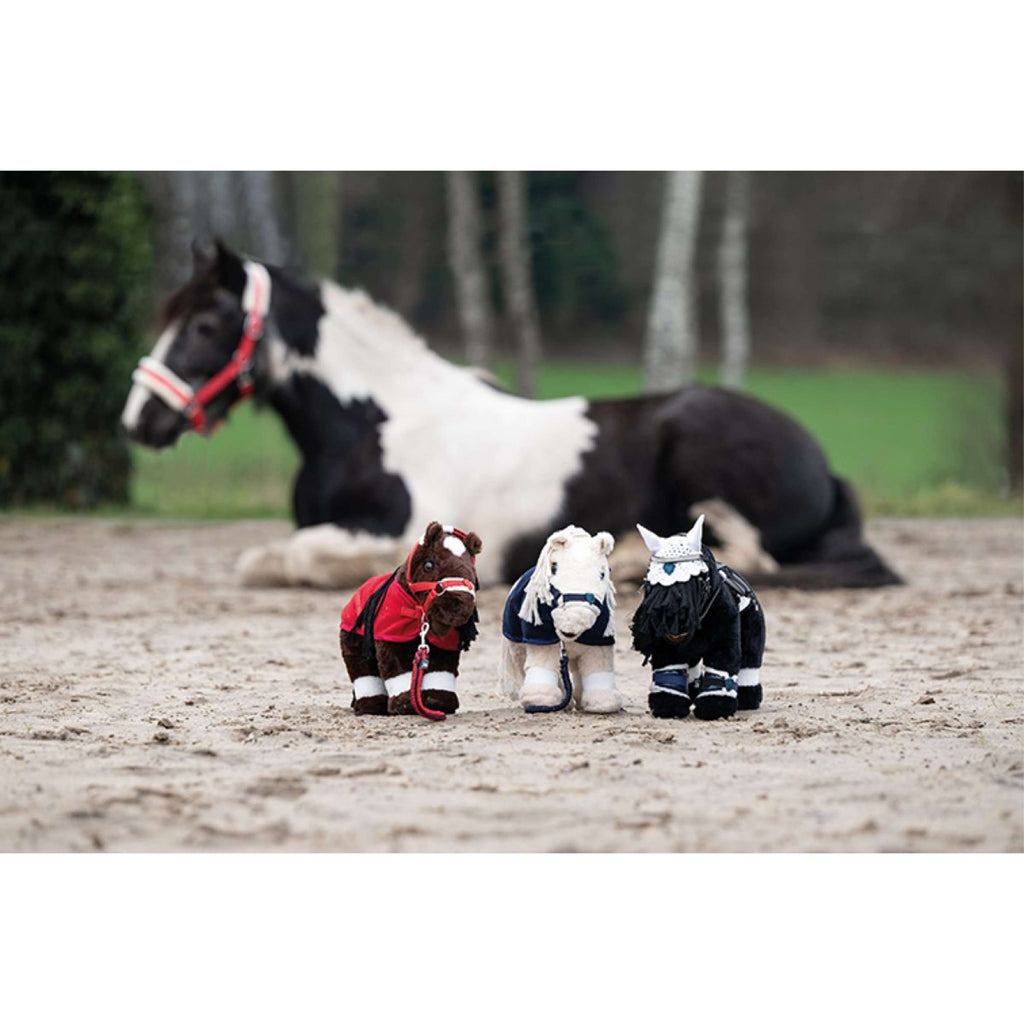 HKM Pony Peluche Marrone scuro