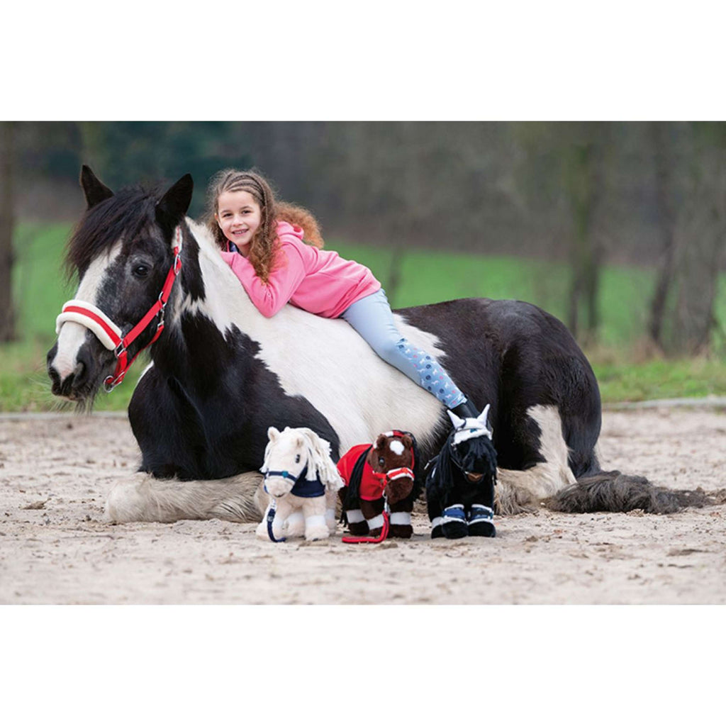 HKM Pony Peluche Marrone scuro