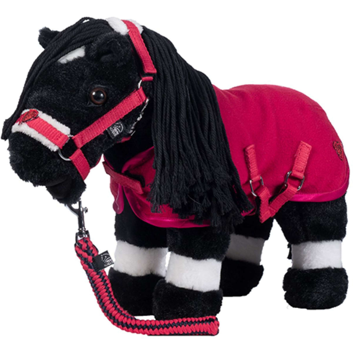 HKM Pony Peluche Starterset Rosso