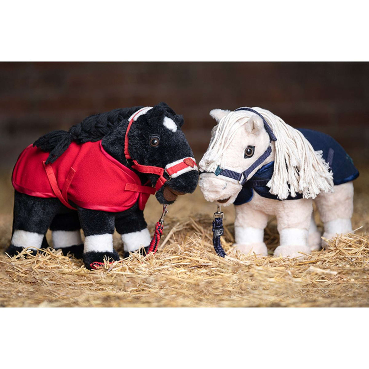 HKM Pony Peluche Starterset Rosso