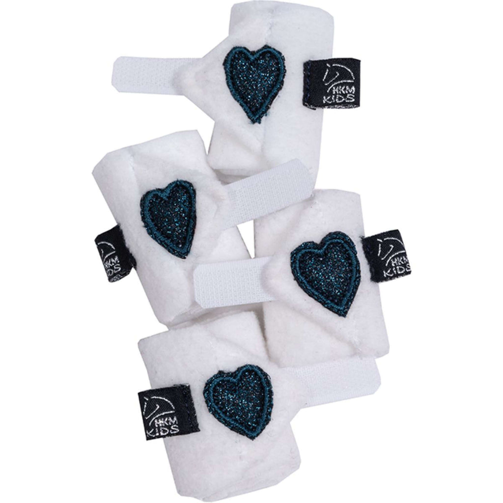 HKM Pony Peluche Bianco/Blu scuro