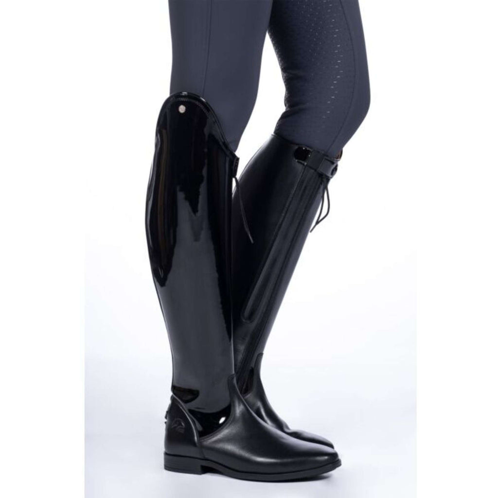 HKM Stivali da Equitazione Lynette Nero
