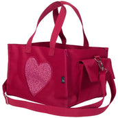HKM Borsa da trasporto Pony di peluche Rosso