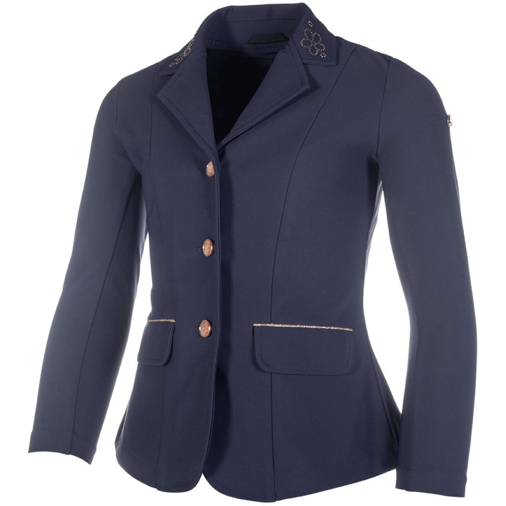 HKM Giacca da Competizione Flora Blu scuro