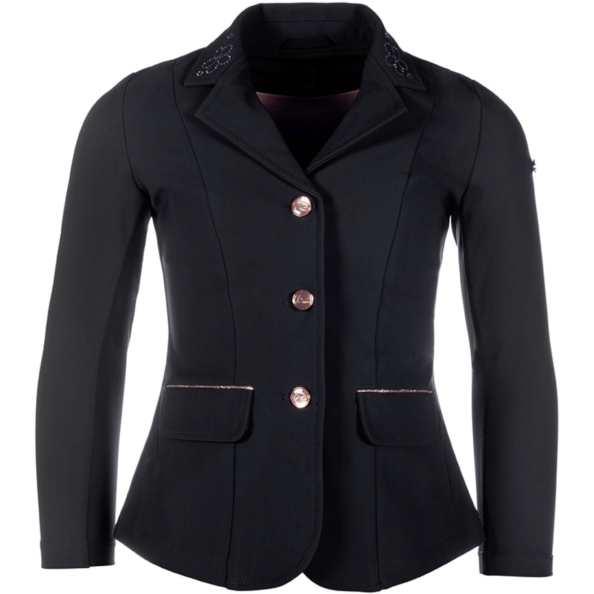 HKM Giacca da Competizione Flora Nero