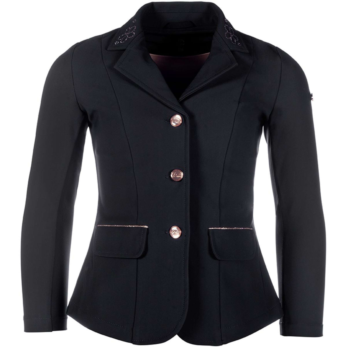 HKM Giacca da Competizione Flora Nero