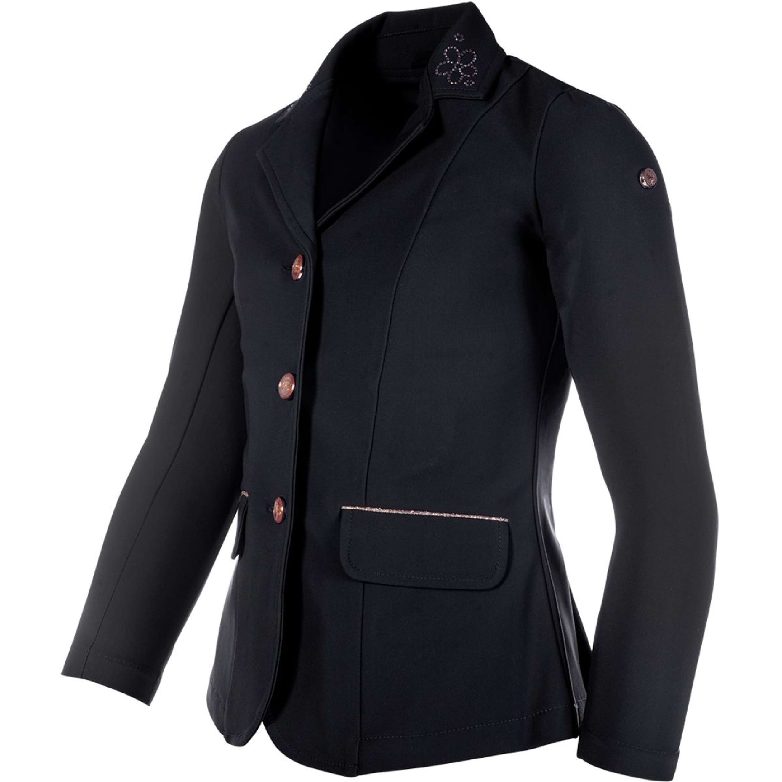 HKM Giacca da Competizione Flora Nero