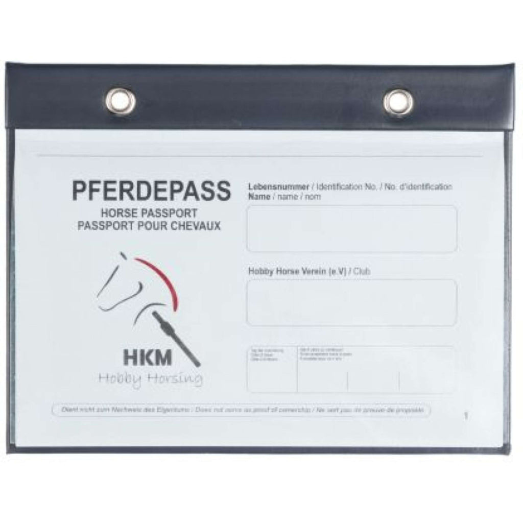 HKM Hobby Horsing Portapassaporto Blu scuro
