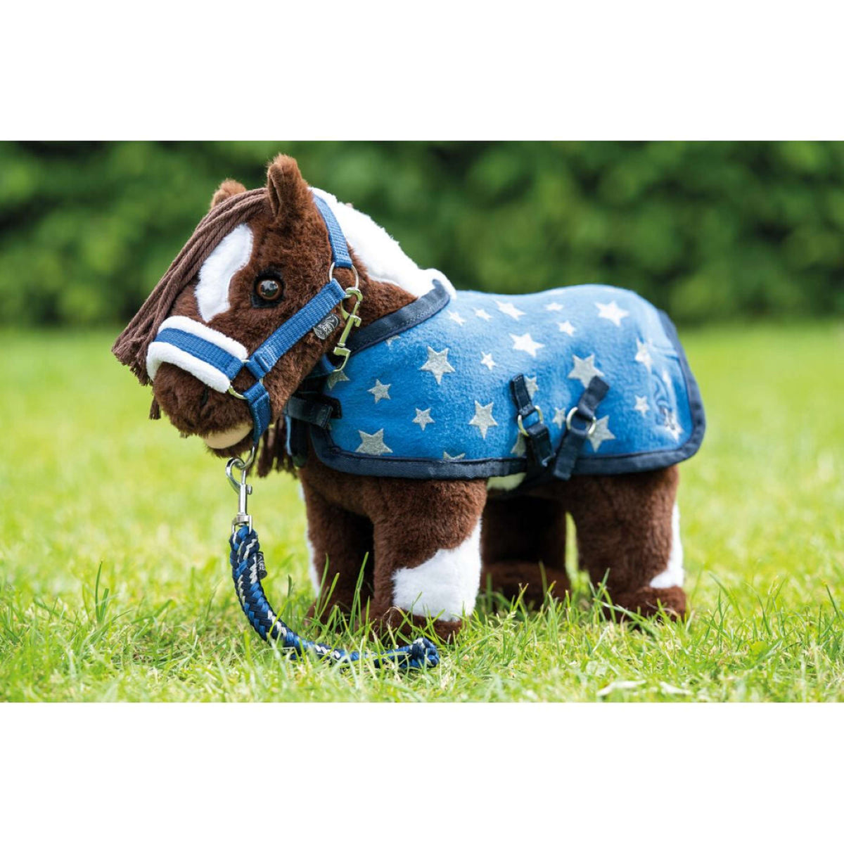 HKM Pony Peluche Starterset Blu