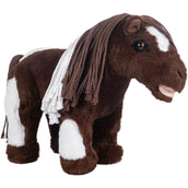 HKM Pony Peluche Pinto Marrone/Bianco