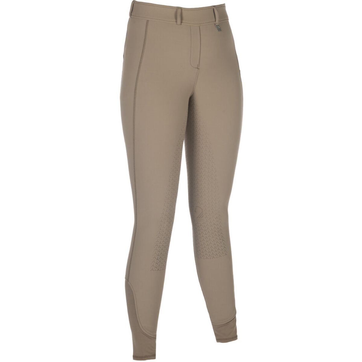HKM Leggings da Equitazione Amalfi Full Grip Taupe