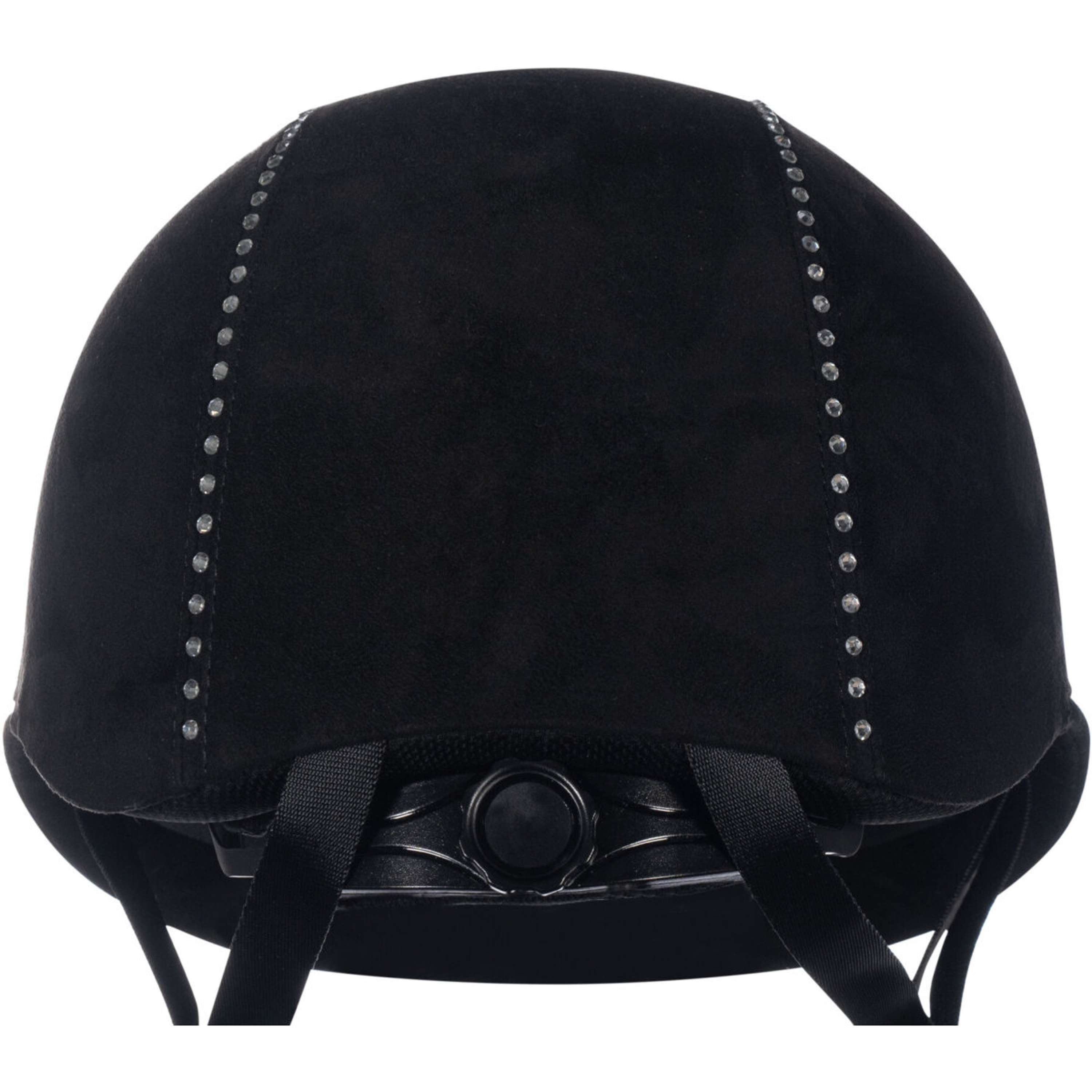 HKM Casco da equitazione Illusion Diamond Nero
