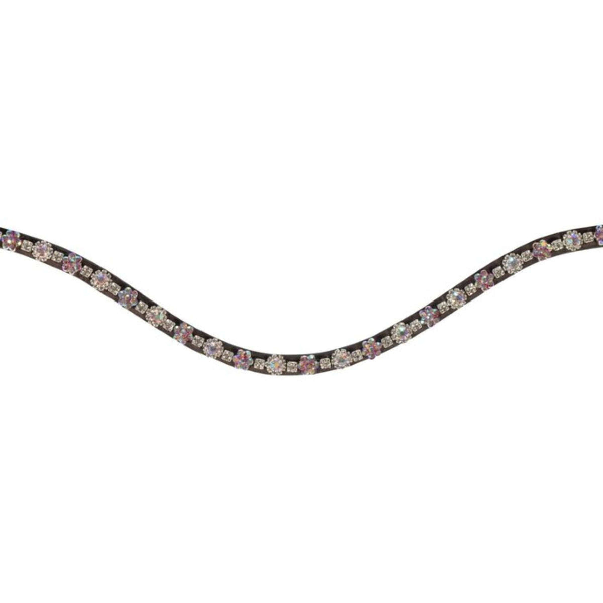 HKM Frontalino Daisy Marrone/Rosa scuro