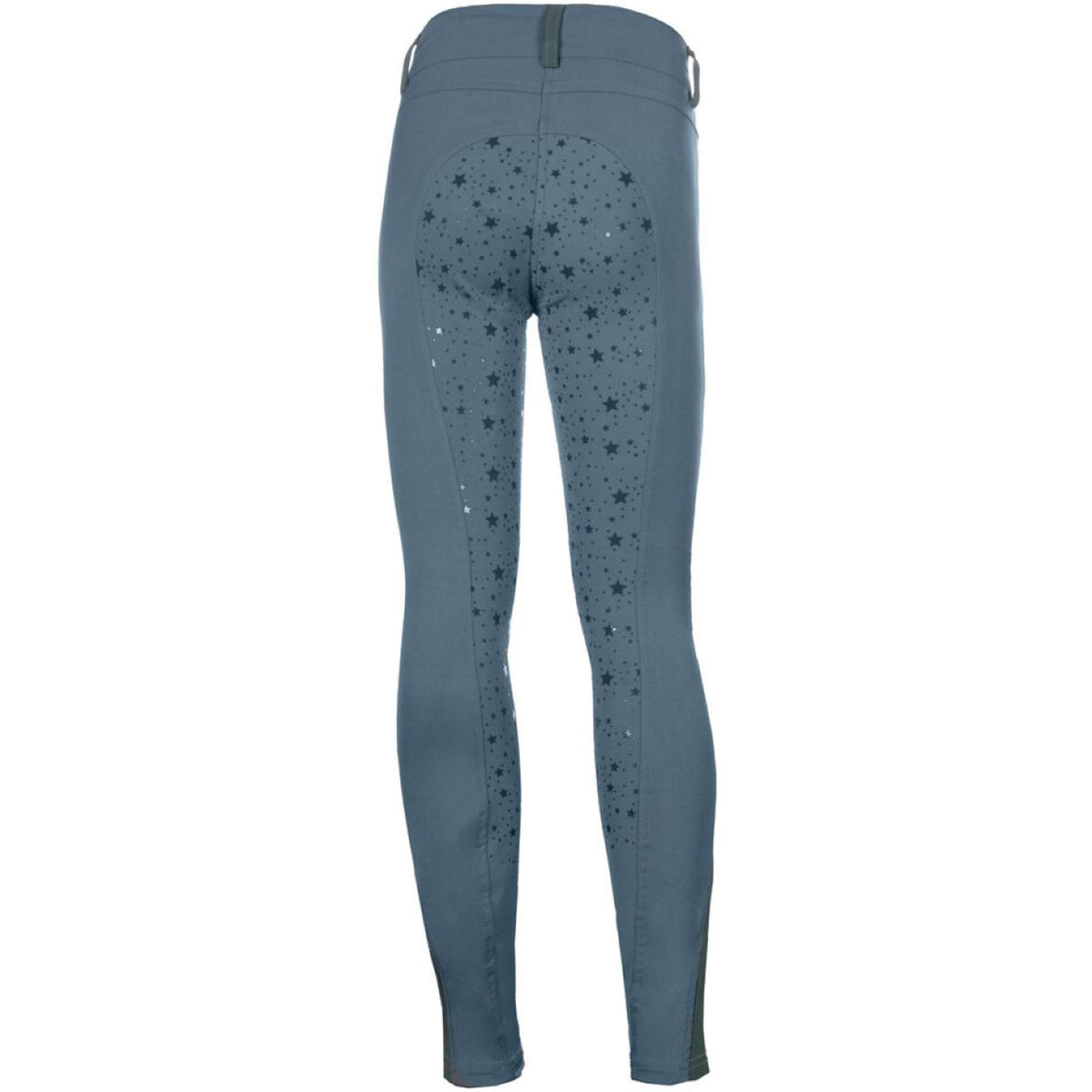 HKM Leggings da Equitazione Pony Dream II Full Grip Blu fumo