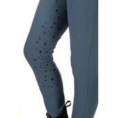 HKM Leggings da Equitazione Pony Dream II Full Grip Blu fumo