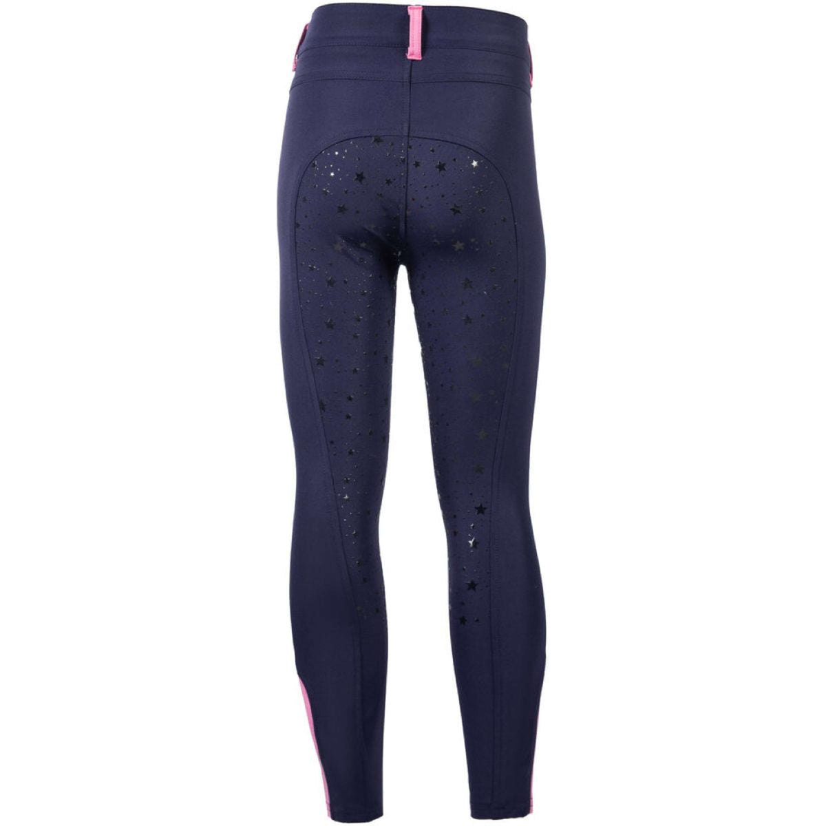 HKM Leggings da Equitazione Pony Dream II Full Grip Blu scuro