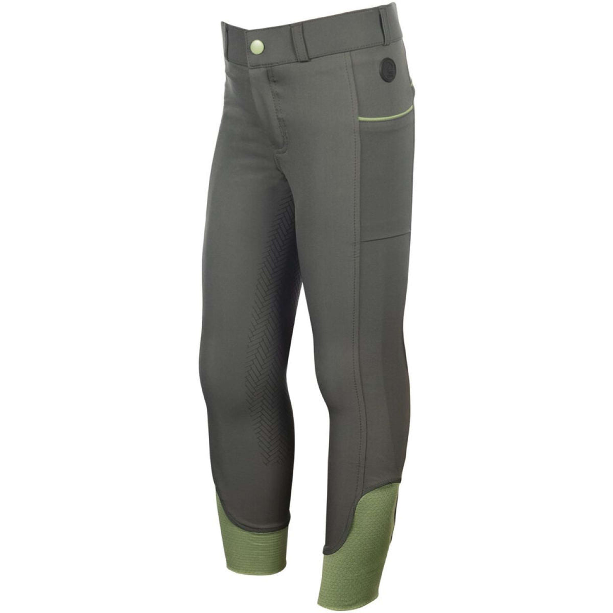 HKM Calzoni Claire Full Grip Grigio-verde