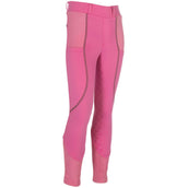 HKM Leggings da Equitazione Claire Full Grip Rosa